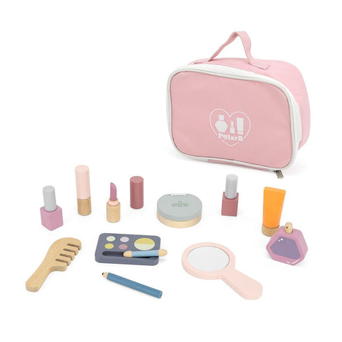 PolarB メイクセット 木製おもちゃ 女の子 おしゃれ ごっこ遊び コスメ ポーラービー