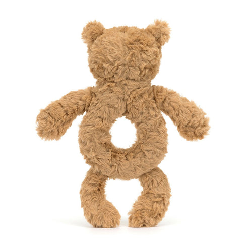 Jellycat Baby リングラトル くま ブラウン Bartholomew Bear Ring Rattle リングラトル ジェリーキャット ベビー