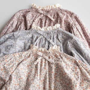 coto cotte 花柄 ワンピース&ニットソー リボン ベスト 80cm 90cm 722-674025 722-674026