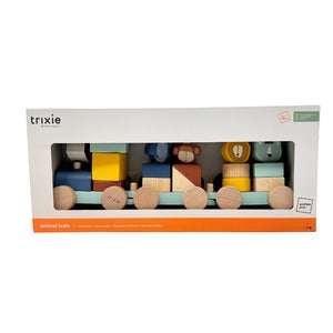 trixie baby トリクシー Wooden animal train ベビー ウッドトイ アニマルトレイン 木のおもちゃ