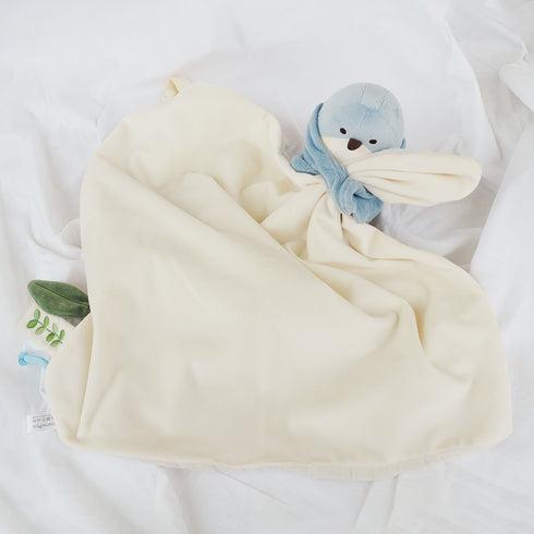 amanoppo ぬいけっと 青い鳥 ぬいぐるみ&ブランケットセット あまのっぽ