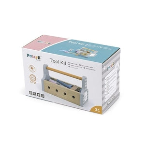 PolarB ポーラービー 工具セット 木のおもちゃ 大工さんごっこ