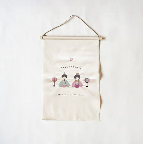 mocmof 季節のタペストリー ひなまつり 622-456037 ひな祭り おひなさま 桃の節句 モクモフ