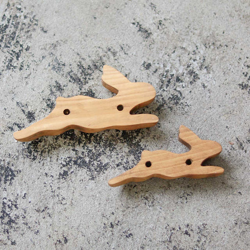 NEIN MARKE パインラビットオブジェ 2個セット 木製 うさぎ ナインマーケ 1001870 ナインマーケ