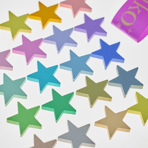 kiko+ キコ tanabata タナバタ 木のおもちゃ ドミノ 星 おままごと クッキー スター kiko+&gg*