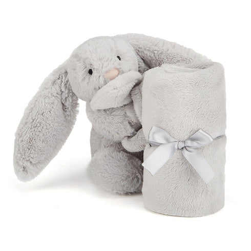 Jellycat Bashful Bunny Soother うさぎ たれ耳 ブランケット ぬいぐるみ 無地 ジェリーキャット