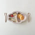 Lien de famille もぐもぐ5点セット ベビー食器&カトラリー EVA樹脂 お食事エプロン&マット bien mangeシリーズ ベビーギフト 出産祝い