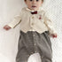 mocmof 重ね着風フォーマルロンパース 70cm 80cm 男の子 フォーマル ベビー服 622-671039 モクモフ