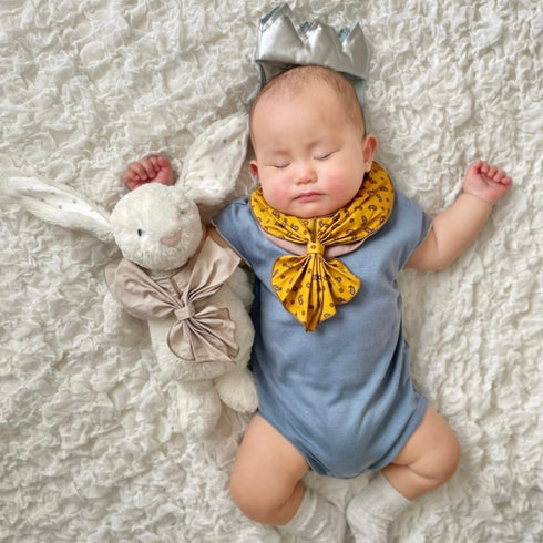 3.LIETO おでかけロンパース 70cm 80cm モスピンク ストームブルー 日本製 スリーリエート