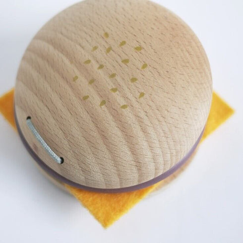 kiko+ キコ hamburger set ハンバーガーセット 楽器 木製おままごと ファーストフード ポテト 木のおもちゃ kiko+&gg*