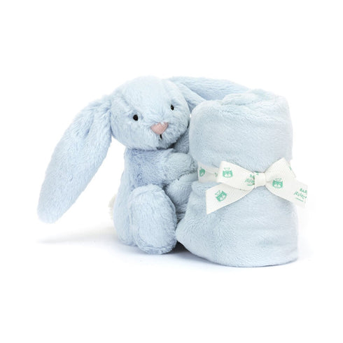 Jellycat Bashful Blue Bunny Soother 水色 ブルー ブランケット ぬいぐるみ STH4BB ジェリーキャット Jellycat Baby