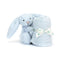 Jellycat Bashful Blue Bunny Soother 水色 ブルー ブランケット ぬいぐるみ STH4BB ジェリーキャット Jellycat Baby