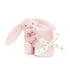 Jellycat Bashful Pink Bunny Soother ピンク ブランケット ぬいぐるみ STH4PS ジェリーキャット Jellycat Baby