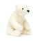 Jellycat Elwin Polar Bear Small シロクマ ぬいぐるみ ジェリーキャット