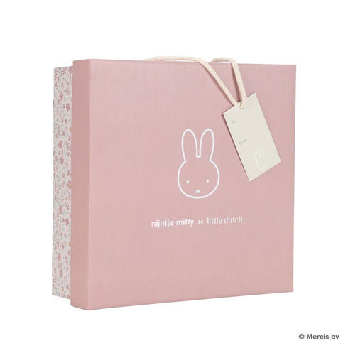 miffy x Little Dutch ギフトボックス 3点セット ミッフィー ラッキーブロッサム / ラッキーリーブス ピンク 水色 リトルダッチ