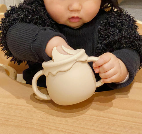 Love my lil 3wayマグ シリコン製 ストローマグ スナックカップ 両手持ちコップ ラブマイリル