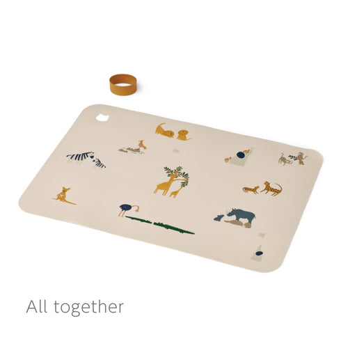LIEWOOD リーウッド ジュード シリコンマット Jude Printed Placemat