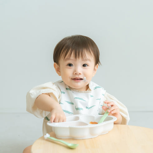 Lien de famille おはなのベビーカトラリー hanasaku spoon & fork SET ベビー食器 リヤンドファミーユ