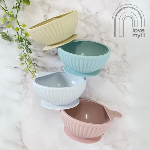 Love my lil フィーディングボウル 吸盤付き ベビー食器 ラブマイリル