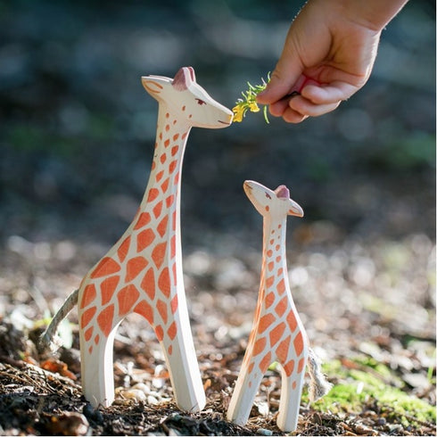 ostheimer キリンのこども 木製 つみき オストハイマー