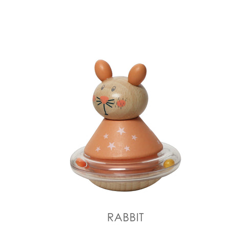 Adnil LAND くるくる回る姿が可愛い ROLY POLY ロリー ポリー 木のおもちゃ 木製 アドニルランド