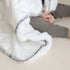 blanco ダブルボアブランケット ベビー double boa blanket ホワイト 無地 ブランコ