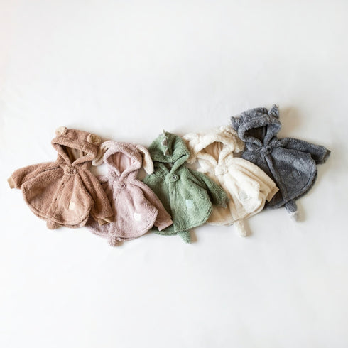 mocmof ぬいぐるみケープ ベビー服 上着 防寒具 70cm 80cm 90cm モクモフ