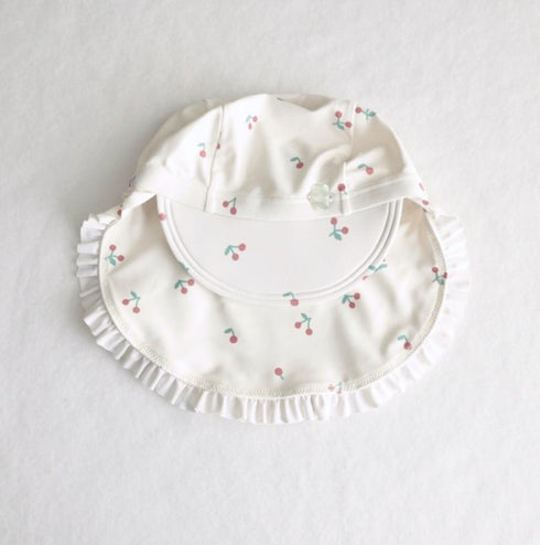 coto cotte 日除け付き スイムキャップ 女の子 722-460055 コトコト