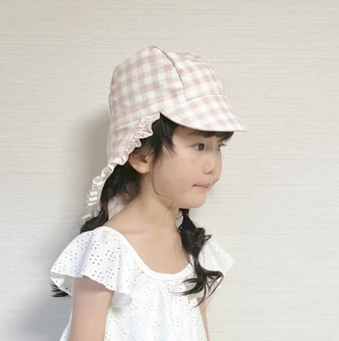 coto cotte 日除け付き スイムキャップ 女の子 722-460055 コトコト