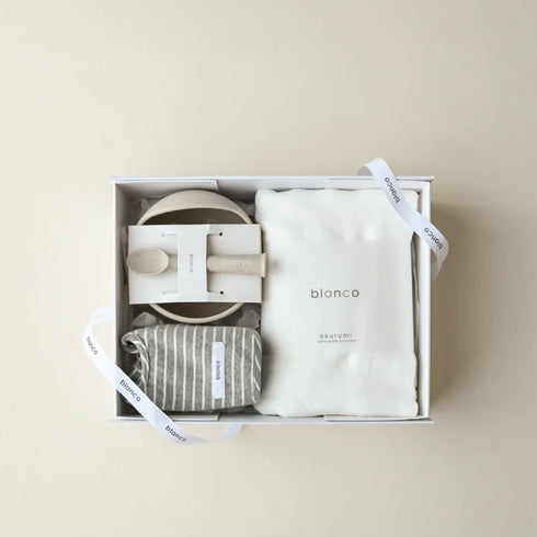 blanco sweet baby ベビーギフトセット BOX付き ブランケット ベビー食器 スタイ ブランコ