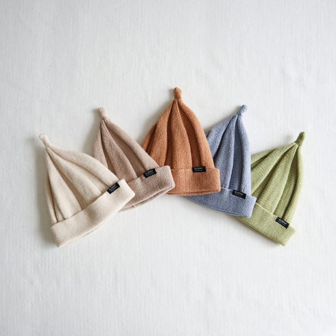 CLOUDY, FINE LATER メレンゲニット帽 とんがり帽子 522-576032 クラウディ ファイン レター