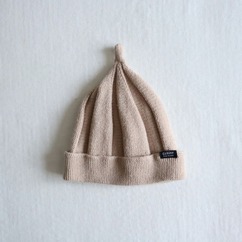 CLOUDY, FINE LATER メレンゲニット帽 とんがり帽子 522-576032 クラウディ ファイン レター
