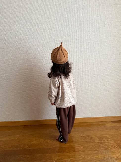 CLOUDY, FINE LATER メレンゲニット帽 とんがり帽子 522-576032 クラウディ ファイン レター