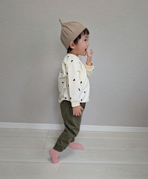 CLOUDY, FINE LATER メレンゲニット帽 とんがり帽子 522-576032 クラウディ ファイン レター