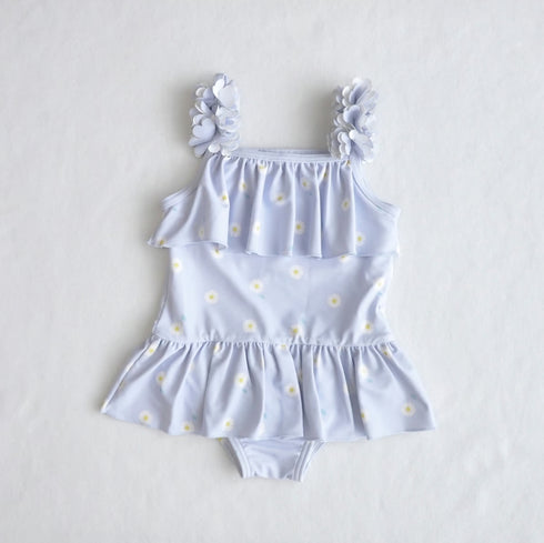 coto cotte お花モチーフ ワンピース 水着 722-460051 キッズ ベビー 80cm 90cm 100cm 110cm 120cm 子供用 女の子 コトコト