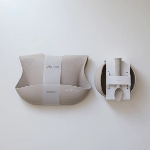 blanco gift bowl set 吸盤付きベビー食器 お食事エプロン セット 出産祝い ブランコ