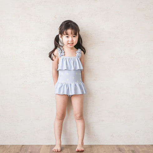 coto cotte お花モチーフ ワンピース 水着 722-460051 キッズ ベビー 80cm 90cm 100cm 110cm 120cm 子供用 女の子 コトコト