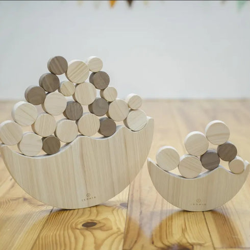 IKONIH ひのきのおもちゃ なみのりバブル SWING BUBBLES アイコニー