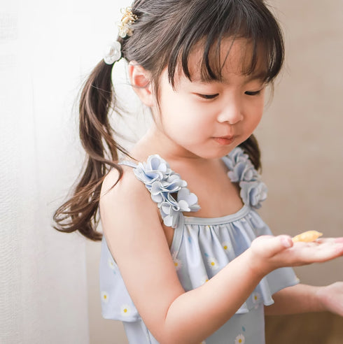 coto cotte お花モチーフ ワンピース 水着 722-460051 キッズ ベビー 80cm 90cm 100cm 110cm 120cm 子供用 女の子 コトコト