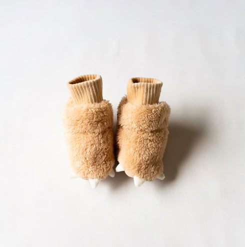 mocmof ぬいぐるみブーティ アニマル どうぶつ ベビー用 ソックス 靴下 ベビーシューズ モクモフ