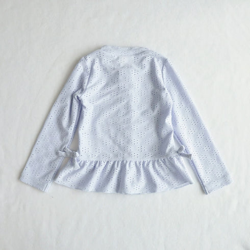 coto cotte レース柄 ラッシュガード 722-460053 水着 キッズ ベビー 80cm 90cm 100cm 110cm 120cm 子供用 女の子 コトコト