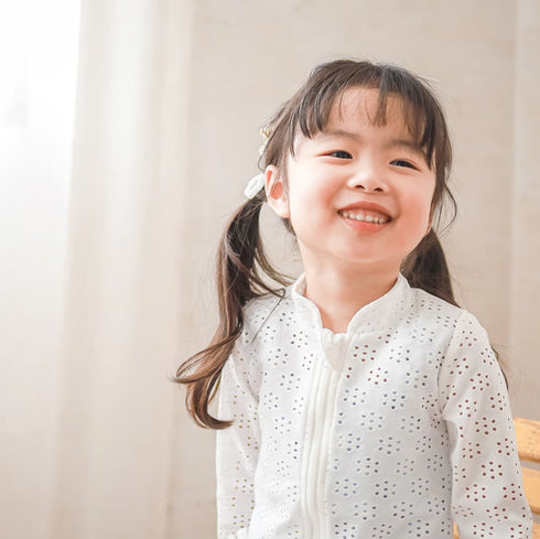 coto cotte レース柄 ラッシュガード 722-460053 水着 キッズ ベビー 80cm 90cm 100cm 110cm 120cm 子供用 女の子 コトコト