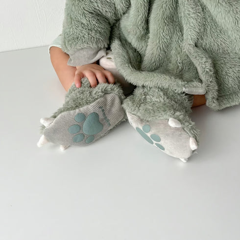 mocmof ぬいぐるみブーティ アニマル どうぶつ ベビー用 ソックス 靴下 ベビーシューズ モクモフ