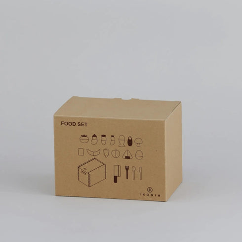 IKONIH ひのきのおもちゃ 食材セット Food set アイコニー