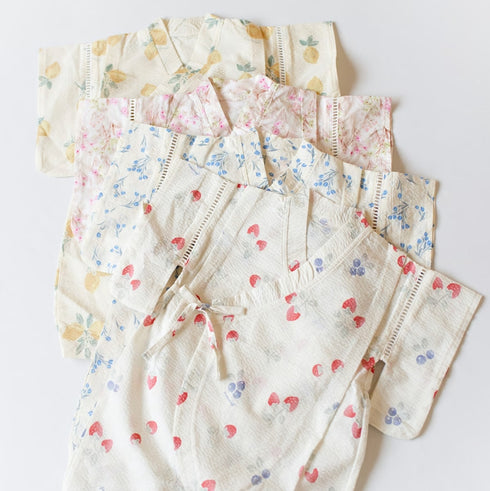 mocmof 帯付き浴衣ロンパース 女の子 70cm 80cm 90cm 622-660073