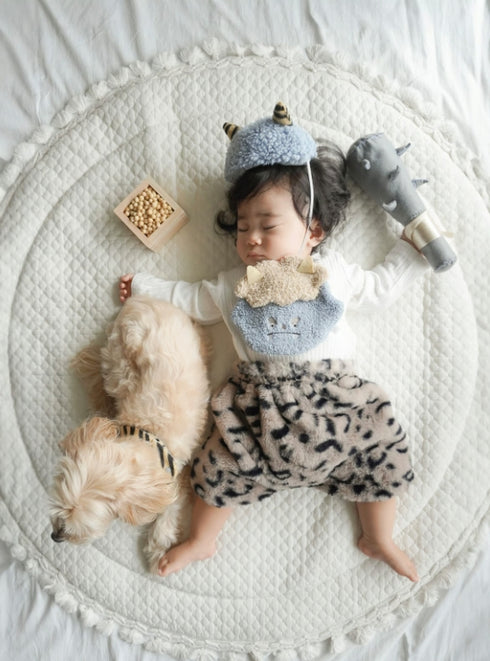 mocmof 節分ヘアバンド+スタイセット ベビー ペットOK 622-650011 箱入り モクモフ