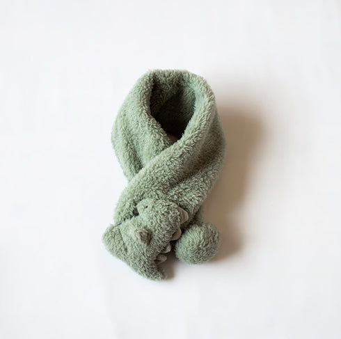 mocmof ぬいぐるみマフラー アニマル どうぶつ キッズ・ベビーマフラー 子供用 モクモフ