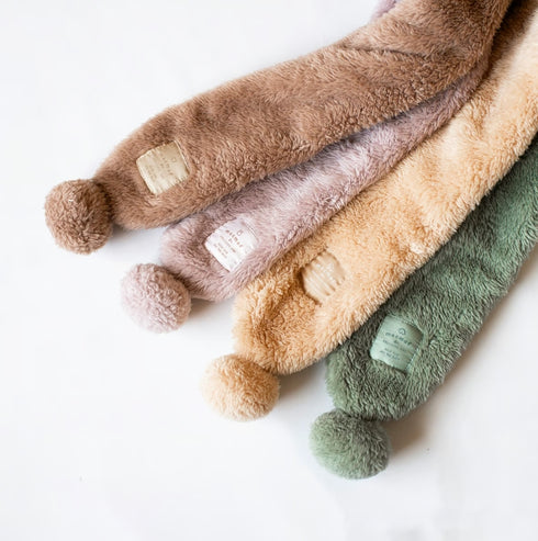 mocmof ぬいぐるみマフラー アニマル どうぶつ キッズ・ベビーマフラー 子供用 モクモフ