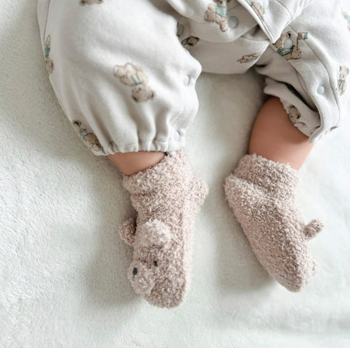 mocmof マシュマロニット アニマル ソックス ベビーソックス 靴下 622-470231 モクモフ