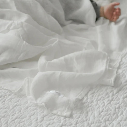 blanco ベビーブランケット おくるみ 120×120cm swaddle blanket 無地 赤ちゃん ブランコ